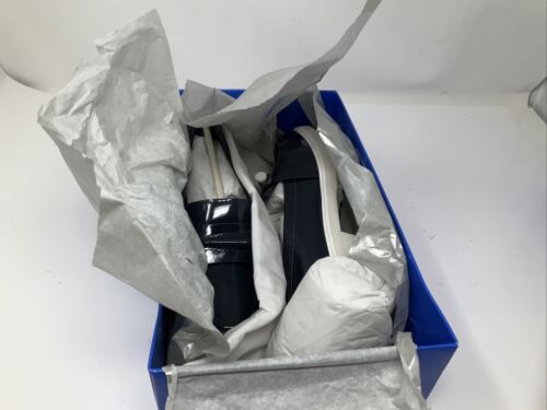 Camiseta de bolsillo Tory Sport Bright Navy 404 mocasines de cuero talla 5,5 #43447 - Imagen 4 de 9