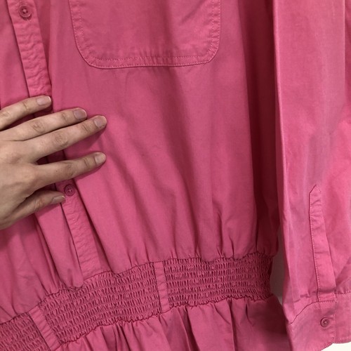 Lucy and Yak Long Sleeve Jumpsuit Boiler Suit Full Length Hot Pink Straight 2XL - Bild 10 von 23