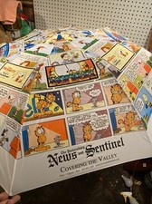 Comic Strip Umbrella Garfield Peanuts Better Or Worse Parkersburg WV Oversized
