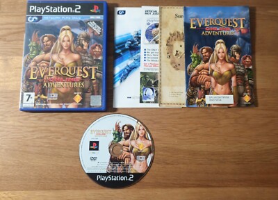 Everquest Online Adventures PS2 komplett mit Box, Handbuch & neuwertiger Karte