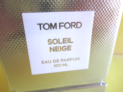 SOLEIL NEIGE TOM FORD EAU DE PARFUM 100 ML 3.4 OZ NEW SEALED BOX