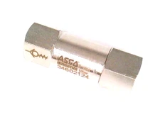 ASCO 34602124 Series 346 Pneumatic Valve, G1/8 x G1/8, Brass Nickeled,Non-Return