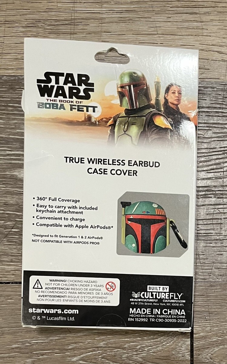 ☆US Disney Parks☆Star Wars ボバフェット 3DiPhoneケース DISNEY STAR WARS BOOK OF BOBA FETT 360 APPLE AIRPODS GEN. 1