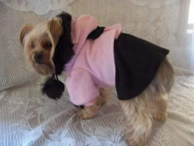 ROCK 'N' POOCHES DOG APPAREL Dog Clothes Coat/Jacket Small Only PINK