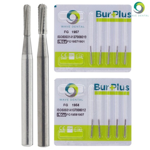 Wave Dental Hartmetall Fräser 699 557 702 330 1/4 1 2 3 6 8 Rund FG Fräser Taper Fissur - Bild 3 von 98