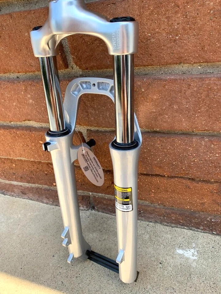 Bicycle Alloy 26" Suspension Fork 1" Threaded  Disc Brake Mount MTB Bikes - Image 4 of 4