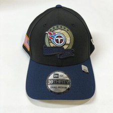 Tennessee Titans NE Black/Navy 2022 Salute To Service Flex- Fit Hat