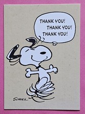 Peanuts "Snoopy"/ Thank You / Hallmark Greeting Card  Envelope 5x3,5" 