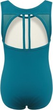 Girls Sleeveless Ballet Gymnastics Leotards - Kids Athletic Crisscross Back.....
