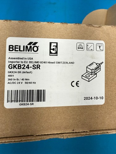 Belimo GKB24-SR 24V 50/60Hz Electronic Fail Safe Damper Actuator - Picture 2 of 15