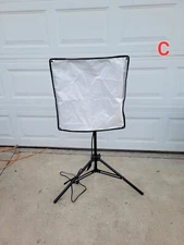 Lowel Rifa Lite W/ Tripod LC 44 Constant Diffused Softbox Studio Light Used 