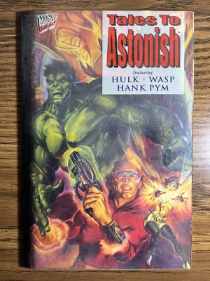 TALES TO ASTONISH 1 JOHN ESTES CLEAR ACETATE HULK COVER MARVEL COMICS 1994