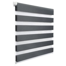 Doppelrollo Duo Rollo Klemmfix Fensterrollo ohne Bohren Tür Seitenzugrollo #1968