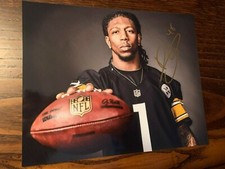 BUD DUPREE PITTSBURGH STEELERS SIGNED 8X10 PHOTO SIGNING CERT. #3