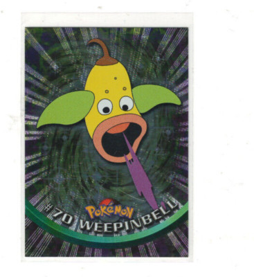 #70 POKEMON WEEPINBELL TOPPS Series 1 (TOPPS, 1998) NEW