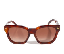 Louis Vuitton Z1524E 54 17 Side Monogram Square Brown Sunglasses