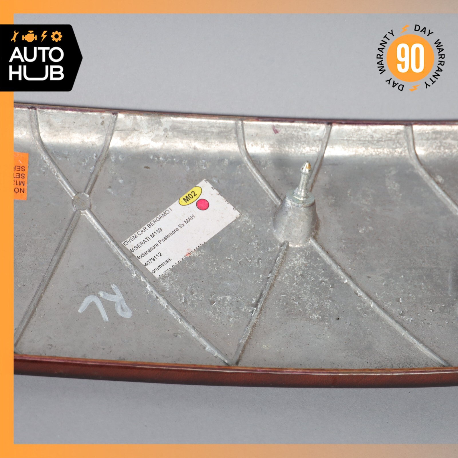 03-13 Maserati Quattroporte M139 Rear Left Driver Side Door Panel Trim Panel OEM