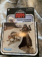 Star Wars 3.75 TVC Vintage Collection Book of Boba Fett Tusken Warrior & Massiff