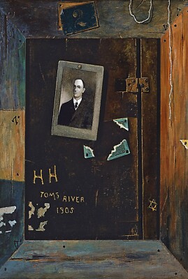 JOHN F PETO *2x3 FRIDGE MAGNET* ARTIST PAINTING TROMPE LOEIL ART TOMS RIVER