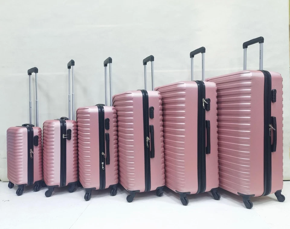 18" 20" 24" 28" 30" 32"  Lightweight Luggage Hard Shell Suitcase 4 Wheel Trolley - Image 2 of 4