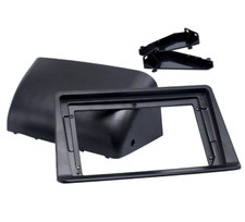 2 Din 9 Inch Car Radio Fascia For Mitsubishi Pajero Montero V31 Cheetah Kingbox