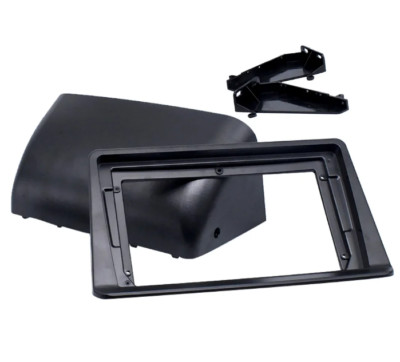 2 Din 9 inch Car Radio Fascia for Mitsubishi Pajero Montero V31 Cheetah Kingbox