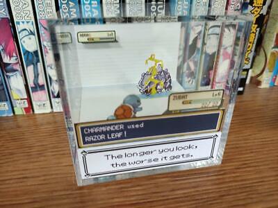 Pokemon Meme PP2 Encounter Handmade Diorama - Gameboy Gaming/Retro Cube -  Fanart