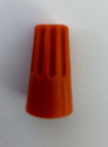 (1000 pc bag) NEW Orange Screw-On Wire Connectors P3 Small Barrel lot - Picture 6 of 6