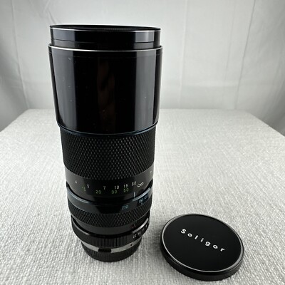 SOLIGOR 70MM-210MM  1:3.5 No. 17609144 Lens w/ Covers