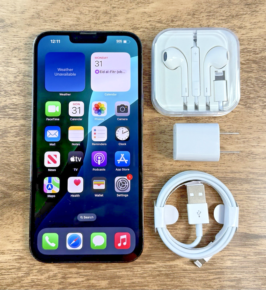 Apple iPhone 13 Pro Max 128GB Graphite - Factory Unlocked - Good
