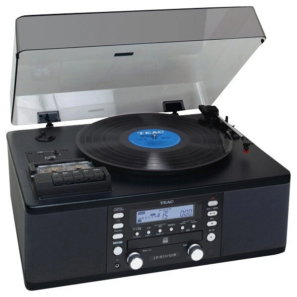 TEAC LP-R550USB-B CD recorder turntable cassette player NEW Item From JP - Image 4 of 4