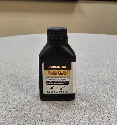 #ad Pack of 24 PoulanPro Professional Grade 2 Stroke Engine Oil 2.6 oz $34.88