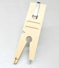 Jewelers Bench Pin Peg Clamp V-Slot Jewelry Workbench Ring Saw Cutting Sawing