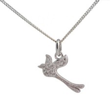 Collier pendentif colombe de