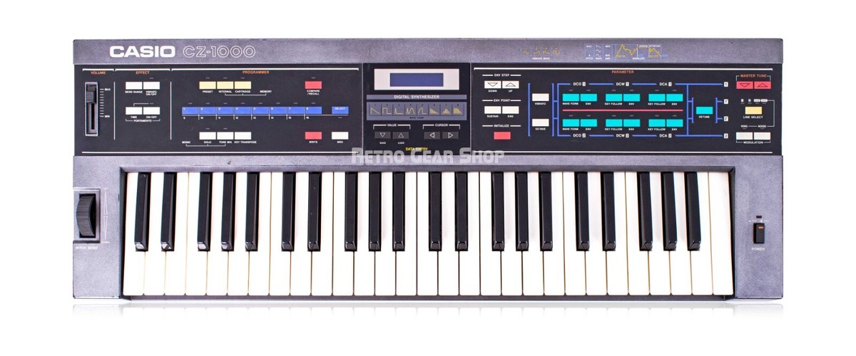CASIO CZ-1000 PD音源 デジタル・シンセサイザー