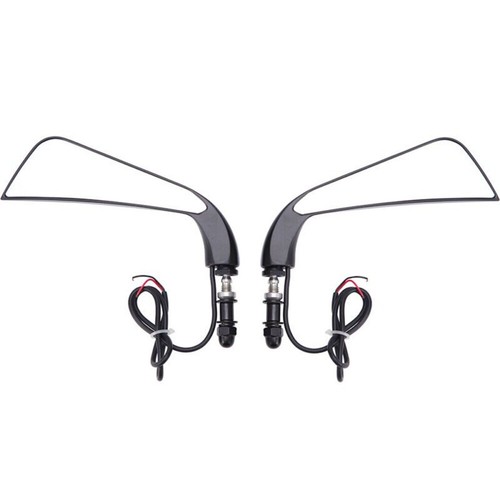 Rear View Mirror Black Fits For Harley Dyna Low Rider EFI FXDLI 2004-2006 - Picture 18 of 20
