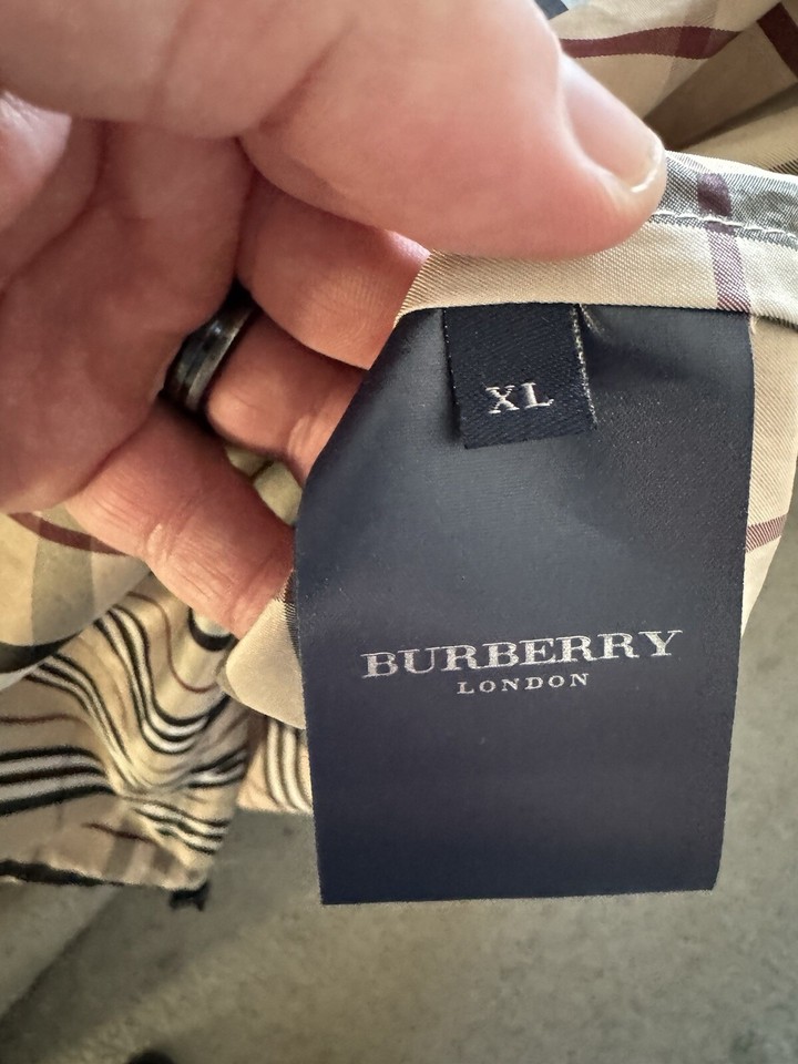 burberry jacket mens xl eBay