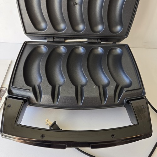 Johnsonville Electric Sizzling Sausage Grill BTG-0498 No Drip Tray Tested Indoor - Picture 5 of 14