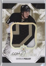 2014 Upper Deck Ultimate Collection Debut Threads /100 Derrick Pouliot Patch 2a8