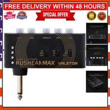 Compact USB Rechargeable 100W Guitar Headphone Amp with Effects - Rushead Max