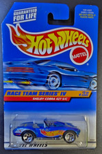 1998 Hot Wheels Shelby Cobra 427 Race Team Series Iv 34 727 R9-1