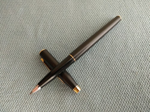 Cross Century Rollerball Matte Black and Gold Trim Pen