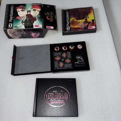 Arc the Lad Collection PS1 NTSC USA sehr guter Zustand günstiger als gruselig selten mit Extras yep