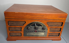 Crosley CR66 5-in-1 Record Player AM/FM Radio Cassette CD Stereo FOR PARTS