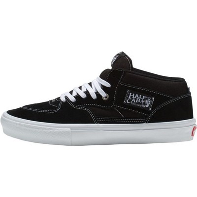 Vans  Mens Skate Half Cab Shoes | Black/White | Authentic New