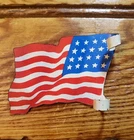 Marx 20 Star Flag Tin Litho Fort Apache Vintage Western Cowboy Playset Accessory