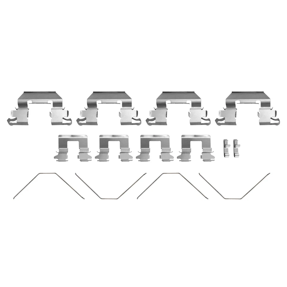 Front & Rear Ceramic Brake Pads with Hardware For 2011 - 2017 Honda Odyssey - Imagem 3 de 4