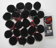 22 Rolls + 1 Pack Rug Yarn~~Multiple Brands~~Black