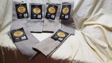 6~~USA Made 13"x 25" 18 Count Linen Burlap Towels