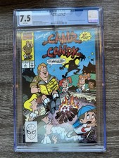 John Candy in Camp Candy #1 Marvel Comics 1990 CGC 7.5 White Pages Nice Display